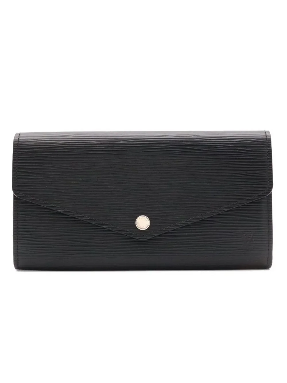 Louis Vuitton Epi Portefeuille Sarah Wallet Bifold Noir Black